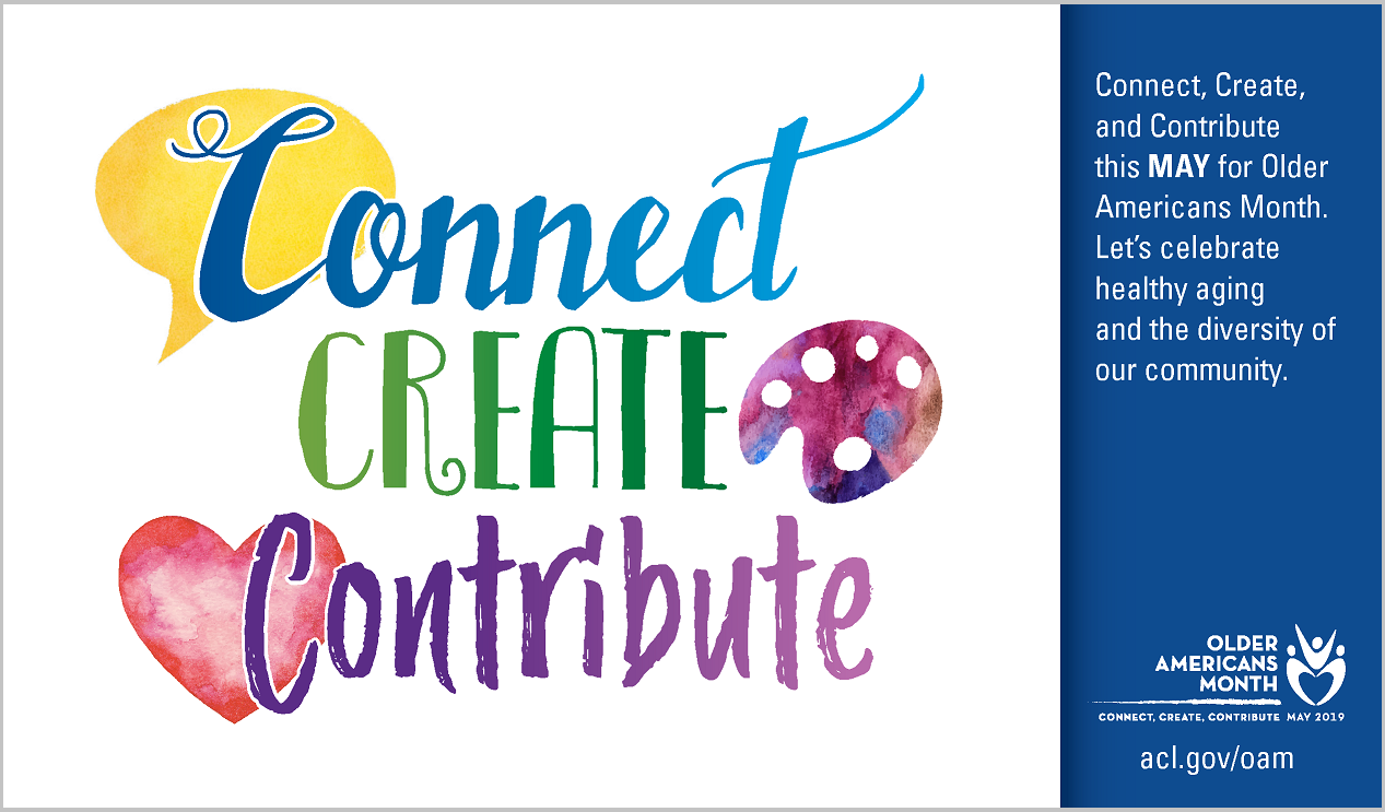 Connect, Create, Contribute Postcard