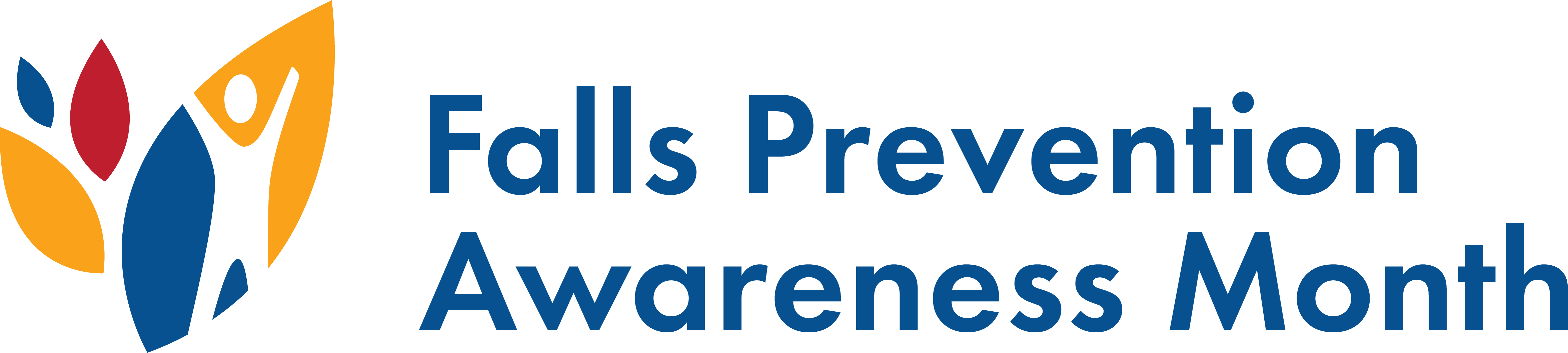 Falls Prevention Awareness Month logo