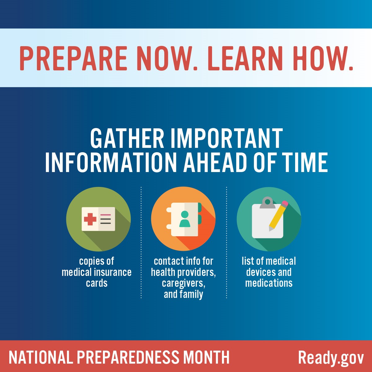 Prepare Now Graphic